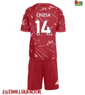 Liverpool Federico Chiesa #14 Hemmakläder Barn 2026-27 Kortärmad (+ Korta byxor)